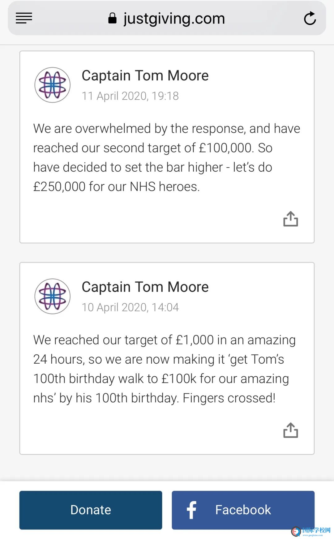 24小时诞生的最新民族英雄----99岁Tom Moore