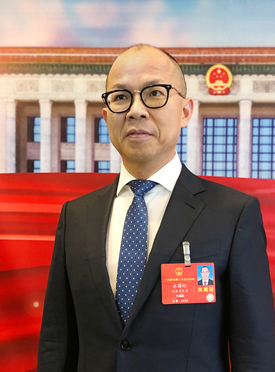 全国人大代表林腾蛟 - 大力发展民办教育