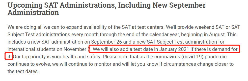 突发！SAT暂停部分地区报名注册？你急需知道这些要点