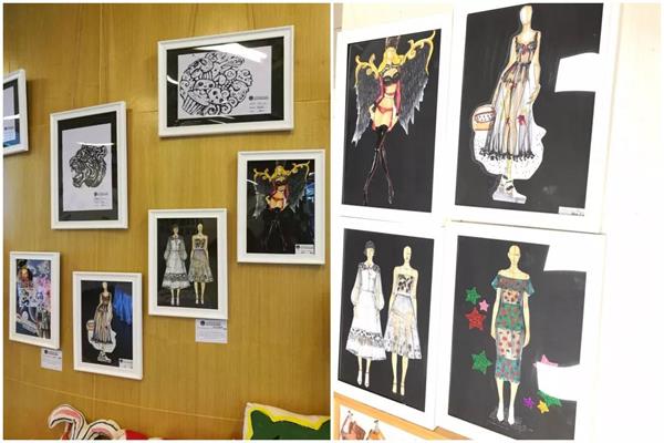 佛山市外国语学校国际部开设设计课程，百余件优秀作品亮相美术展活动