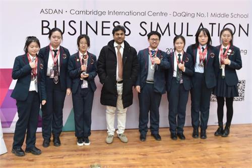 大庆一中剑桥国际中心ASDAN模拟商赛精英竞技叱咤风云!