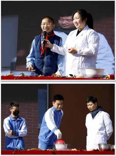 北京外国语大学附属外国语学校举行中学生第十届科技节开幕式