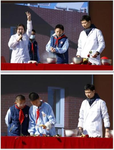 北京外国语大学附属外国语学校举行中学生第十届科技节开幕式