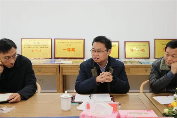 涪陵区教育考察团一行至泸州天立国际学校考察调研