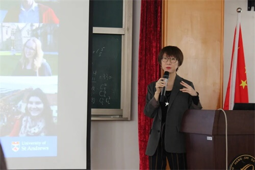 圣安德鲁斯大学招生官来访杭师大附中国际部
