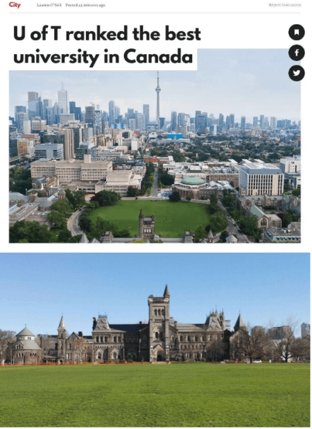 南宁市第二中学国际部加拿大排名第一的多伦多大学录取通知书双连发！