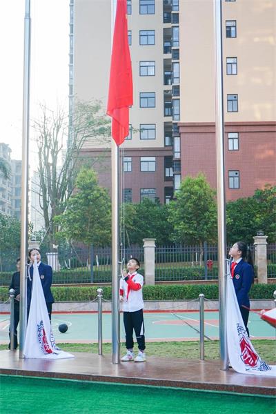 海南力迈中美国际学校（老城校区）2020-2021学年第二学期春季开学典礼！