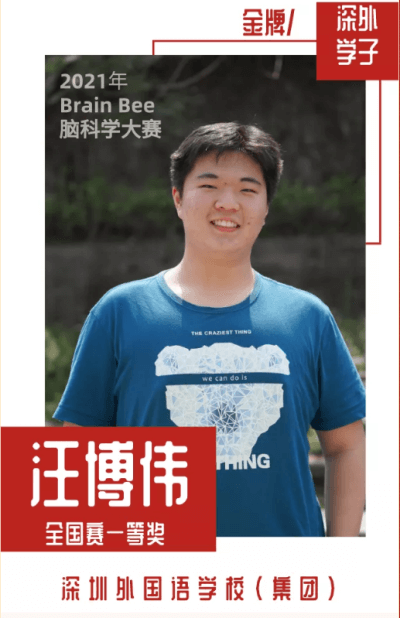 喜讯 | 深圳外国语学校国际部学子参加全国脑科学竞赛斩获佳绩
