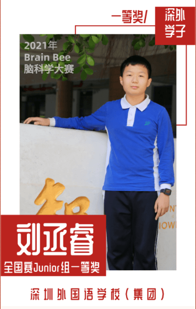 喜讯 | 深圳外国语学校国际部学子参加全国脑科学竞赛斩获佳绩