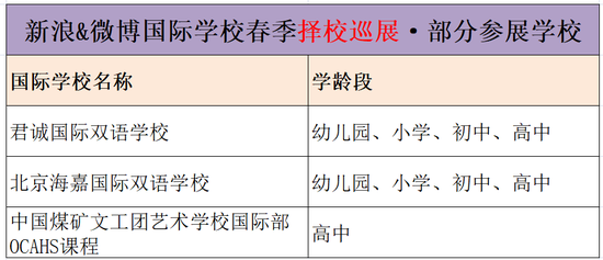 择校直通车|君诚学校、海嘉国际学校、中国煤矿文工团艺术学校国际部震撼来袭!