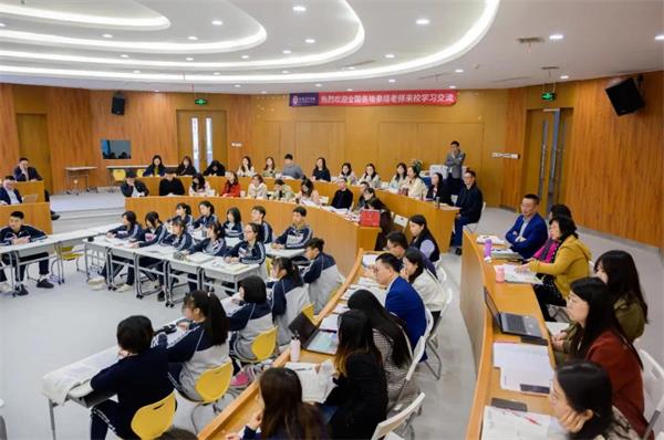 邻水二中20余名教师到巴德美际学校成都校区取经“高质量学习法”