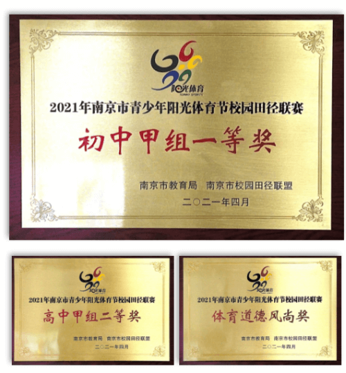市青少年阳光体育节，南京汉开书院学子荣获一等奖第一名！
