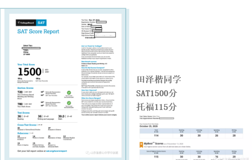 山东省泰山中学中加班同学被美国、加拿大世界顶尖名校录取！
