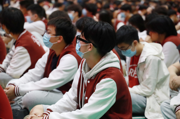 北京王府学校召开初、高全体学生大会！