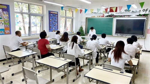 天津格瑞思全体教师全力做好新学期开学前准备工作