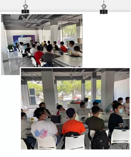 大连英领国际学校暑期人工智能AGV机器人实践