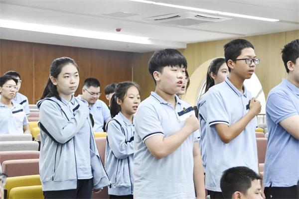 青岛威德明特双语学校2021届学生会 | 本周正式成立