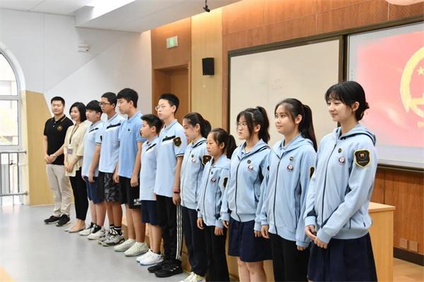 青岛威德明特双语学校2021届学生会 | 本周正式成立