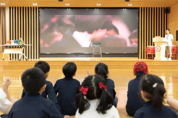 上海市燎原双语学校仪式，让学生们的协作、团结更紧密！