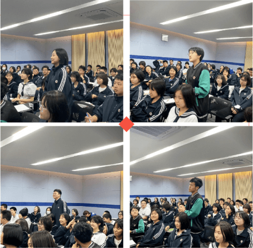 “激情十四运 文明铁一人”——西安铁一中国际班开展文明礼仪普及活动