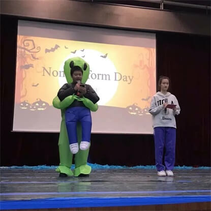 东北师大附中IB国际班‘NON-UNIFORM’（无校服日）主题活动