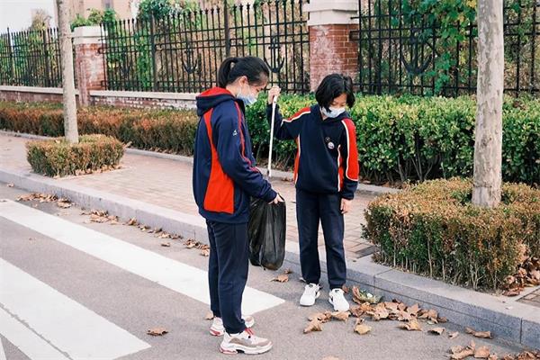 青岛威德明特双语学校创建文明典范城主题活动