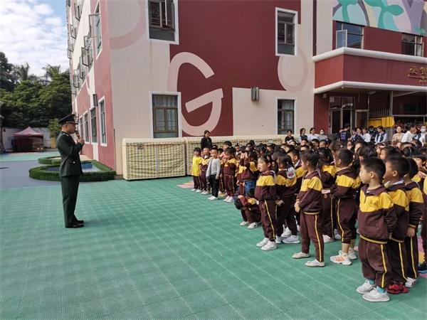 东莞市翰林实验学校国际部幼儿园反恐防暴应急演练活动