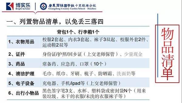 博实乐广东碧桂园学校初中部砺行探究周动员大会＆出征仪式