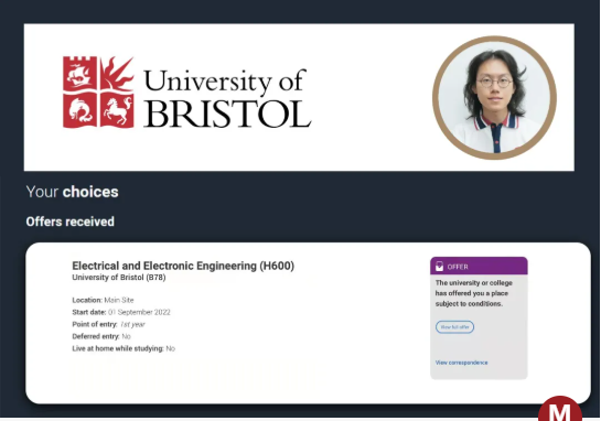 青岛梅尔顿学校他一人斩获3所世界顶尖大学Offer！