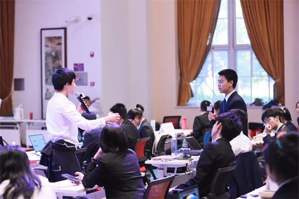 清澜山学校校际模拟联合国峰会成功举办