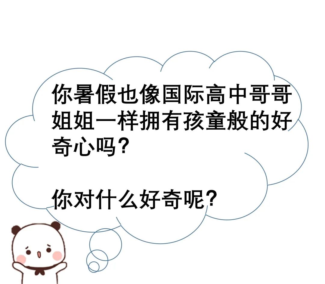 国际高中 - 老师他只是一个动画啊!--暑假那些无处安放的好奇心