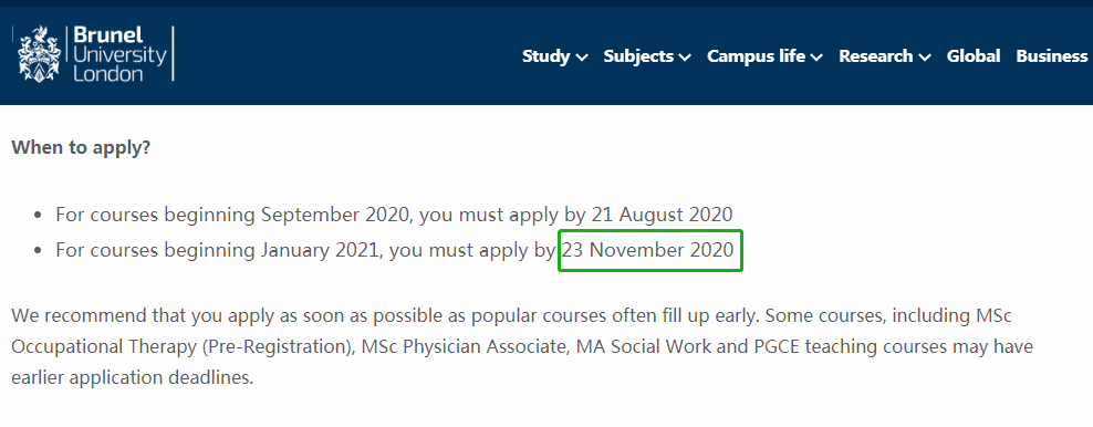 18所受欢迎英国大学2021年1月/9月申请动态更新!