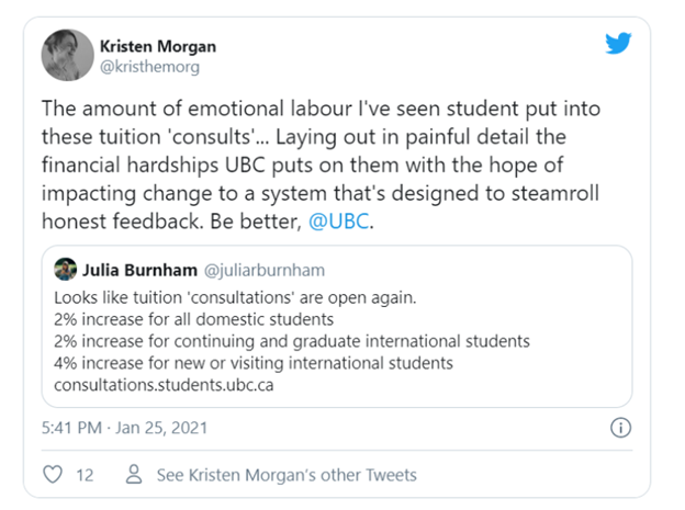 UBC学费即将再次涨4%，2021加拿大大学学费盘点！