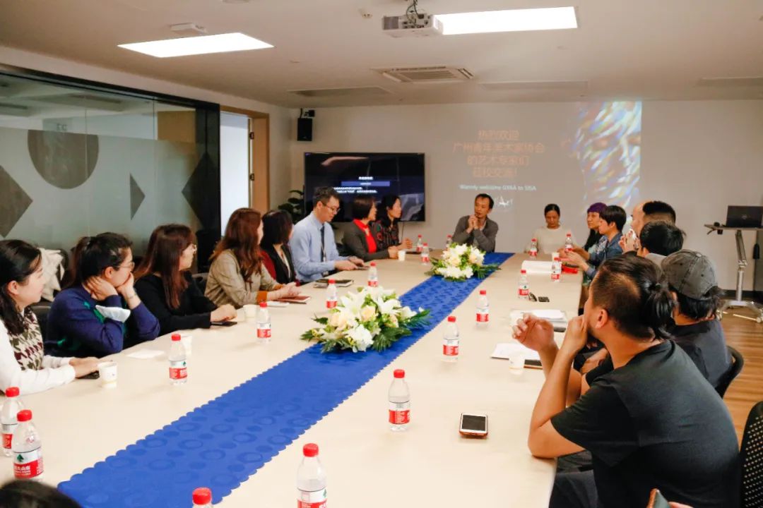 辰美新闻｜辰美热烈欢迎广州青年美术家协会代表团莅校交流 - 辰美国际艺术
