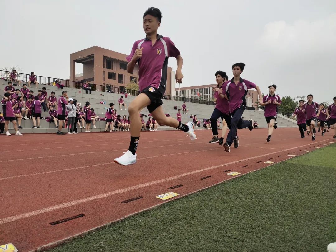 (教育教学)厉兵秣马备战体育中考 枕戈待旦无悔青春岁月 - 北外附校三水外国语学校