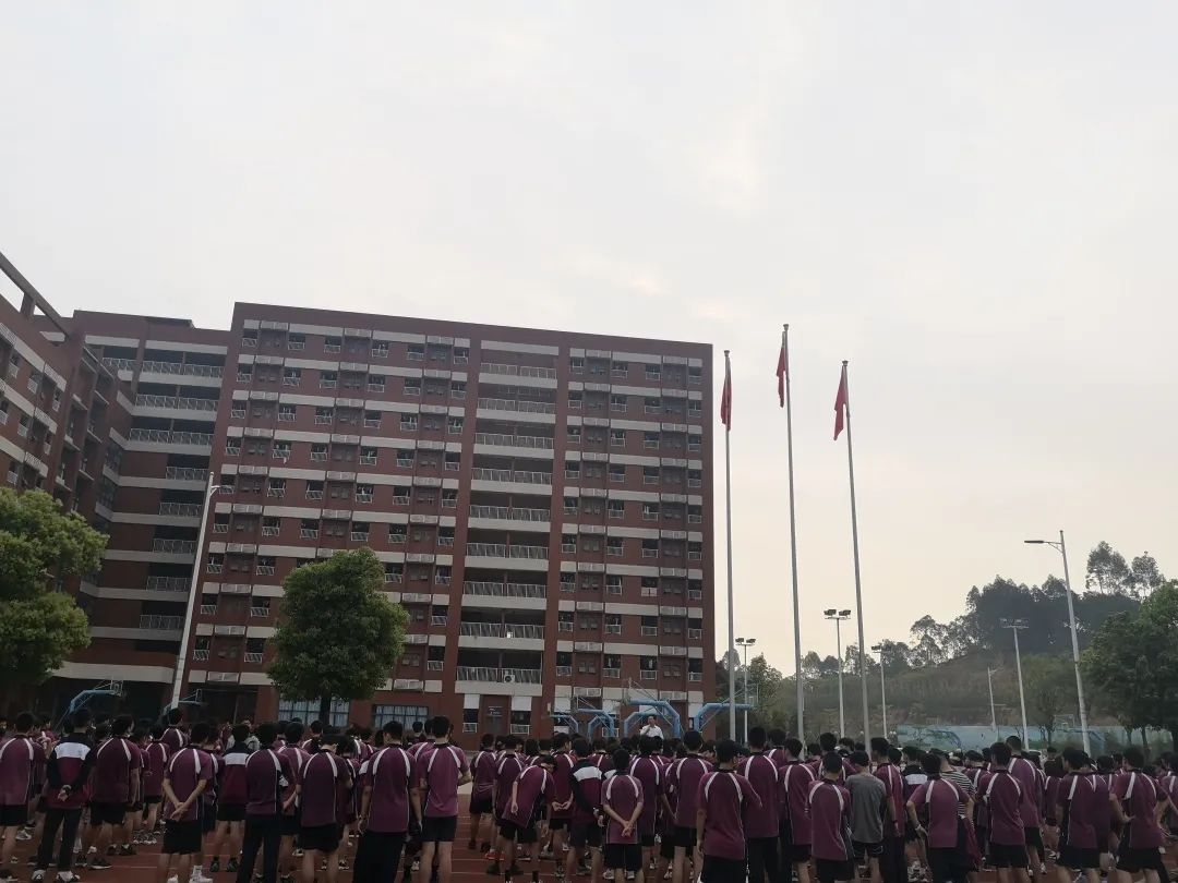 (教育教学)厉兵秣马备战体育中考 枕戈待旦无悔青春岁月 - 北外附校三水外国语学校