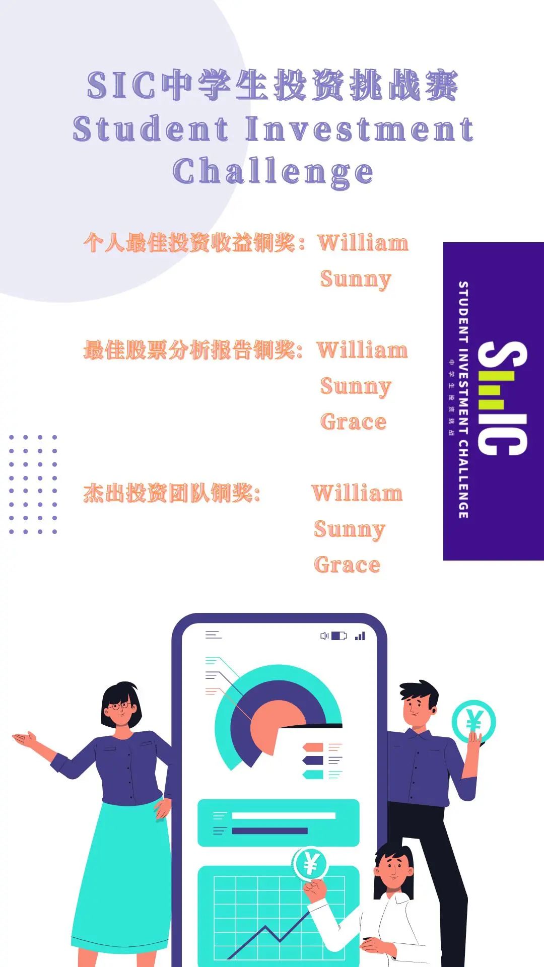 祝贺!SIC中学生投资挑战赛 世华学子表现优异 - CWA世华学校