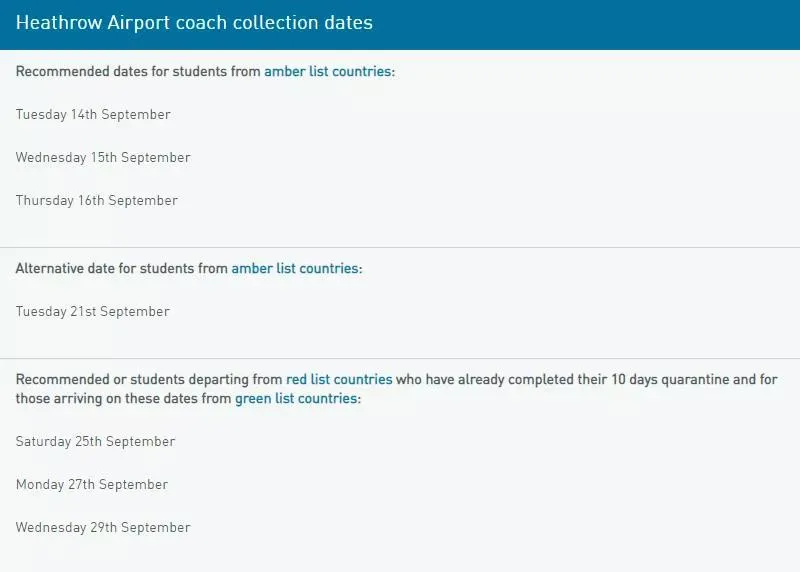 英国大学提供免费接机信息汇总！这些大学来接你上学了！