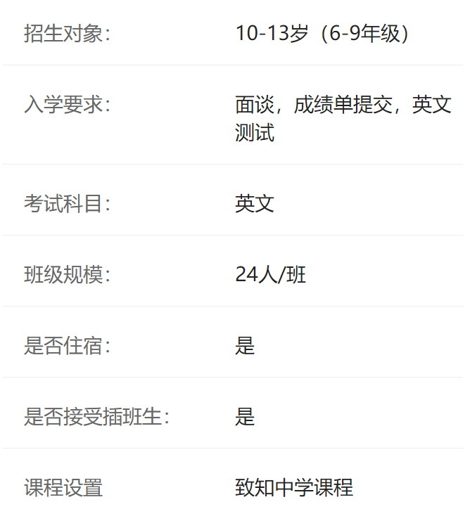 北京致知学校介绍
