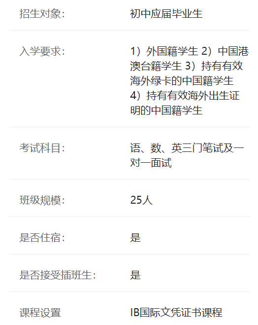 上海外国语大学附属外国语学校国际部介绍