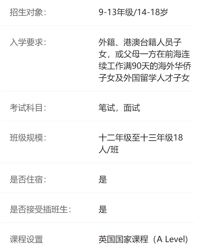 深圳前海哈罗外籍人员子女学校介绍