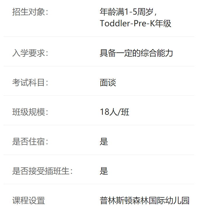 普林斯顿云海谷国际学校介绍