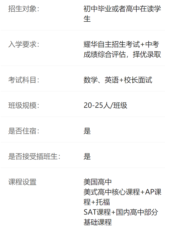 深圳市耀华实验学校介绍