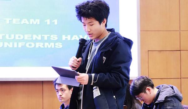 上海融育学校 ：上海融育学校高中生英语辩论赛太精彩了！