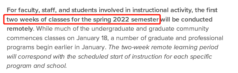 美国这些大学强制要求打加强针!NYU、康奈尔等全部转网课!