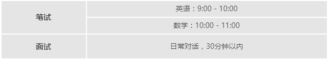 上海诺科学校2022年秋季招生考试安排 _ 上海诺科学校