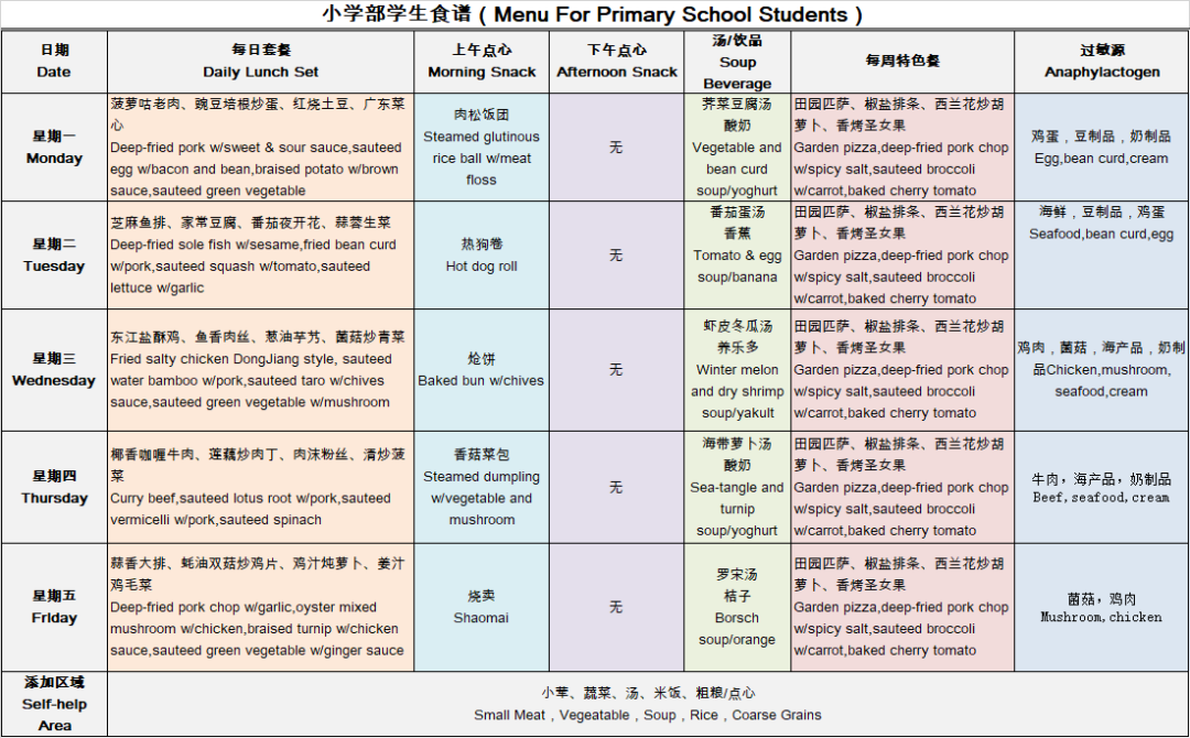 上海国际学校食堂哪些比较好?哪些菜品打动孩子们的味蕾?                
