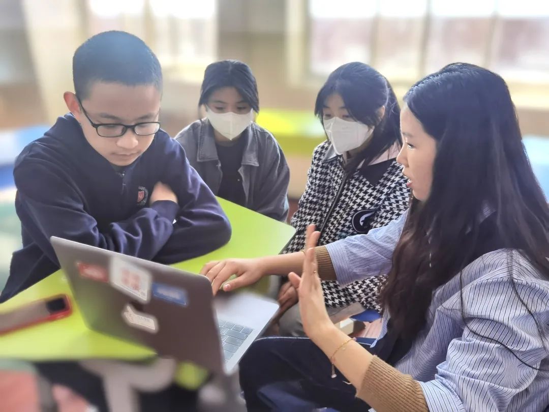 力迈中美国际学校中学部课间操比赛