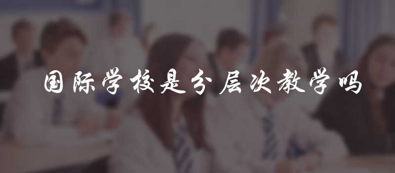 国际学校会分好坏班吗?会分层次教学吗?