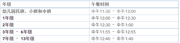 上海德威国际学校午餐费用、供应等情况详解 _ 上海德威国际学校